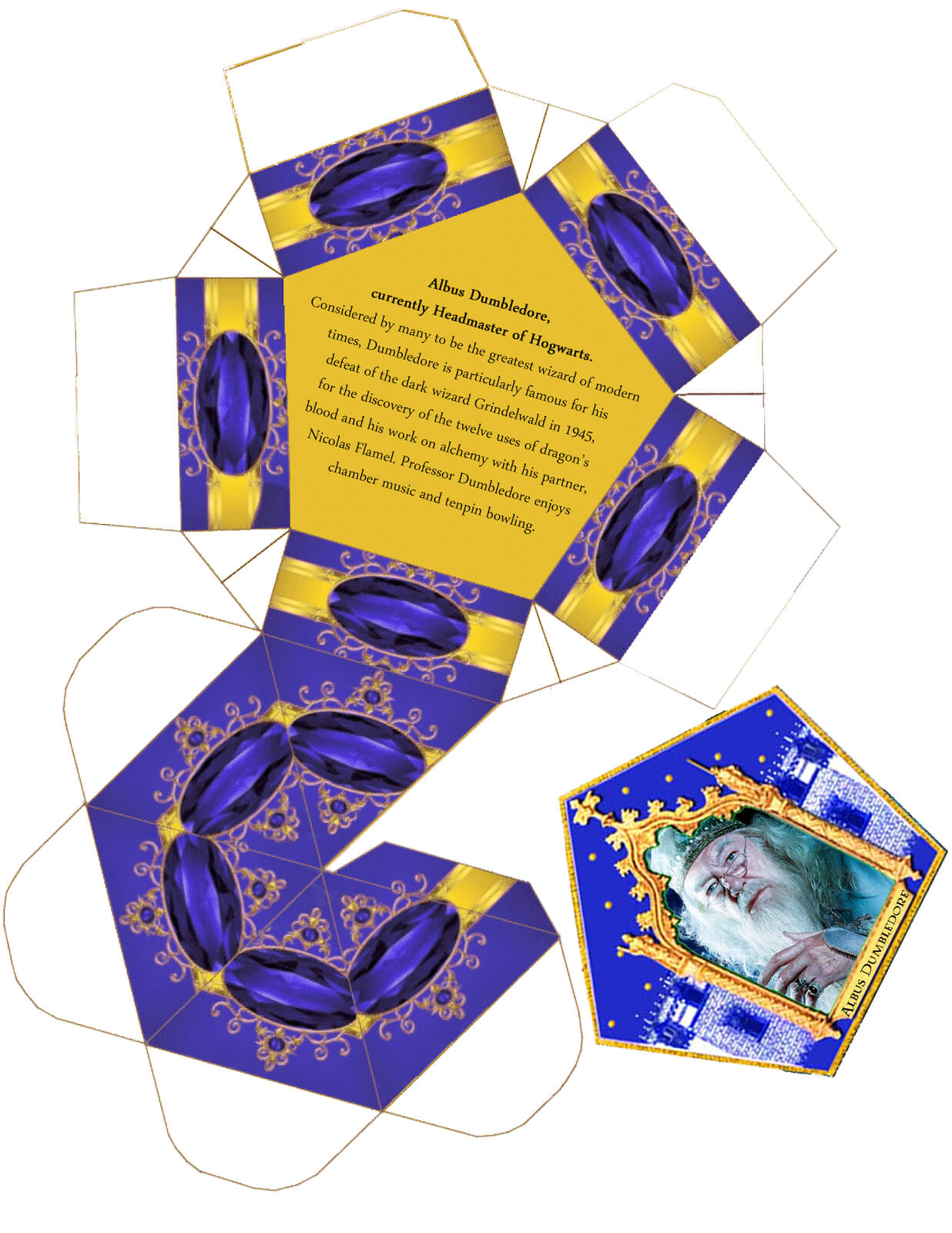Harry Potter Paraphernalia: Chocolate Frogs Box Template Within Chocolate Frog Card Template