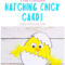 Hatching Chick Easter Card Craft – Kids Craft Room Throughout Easter Chick Card Template
