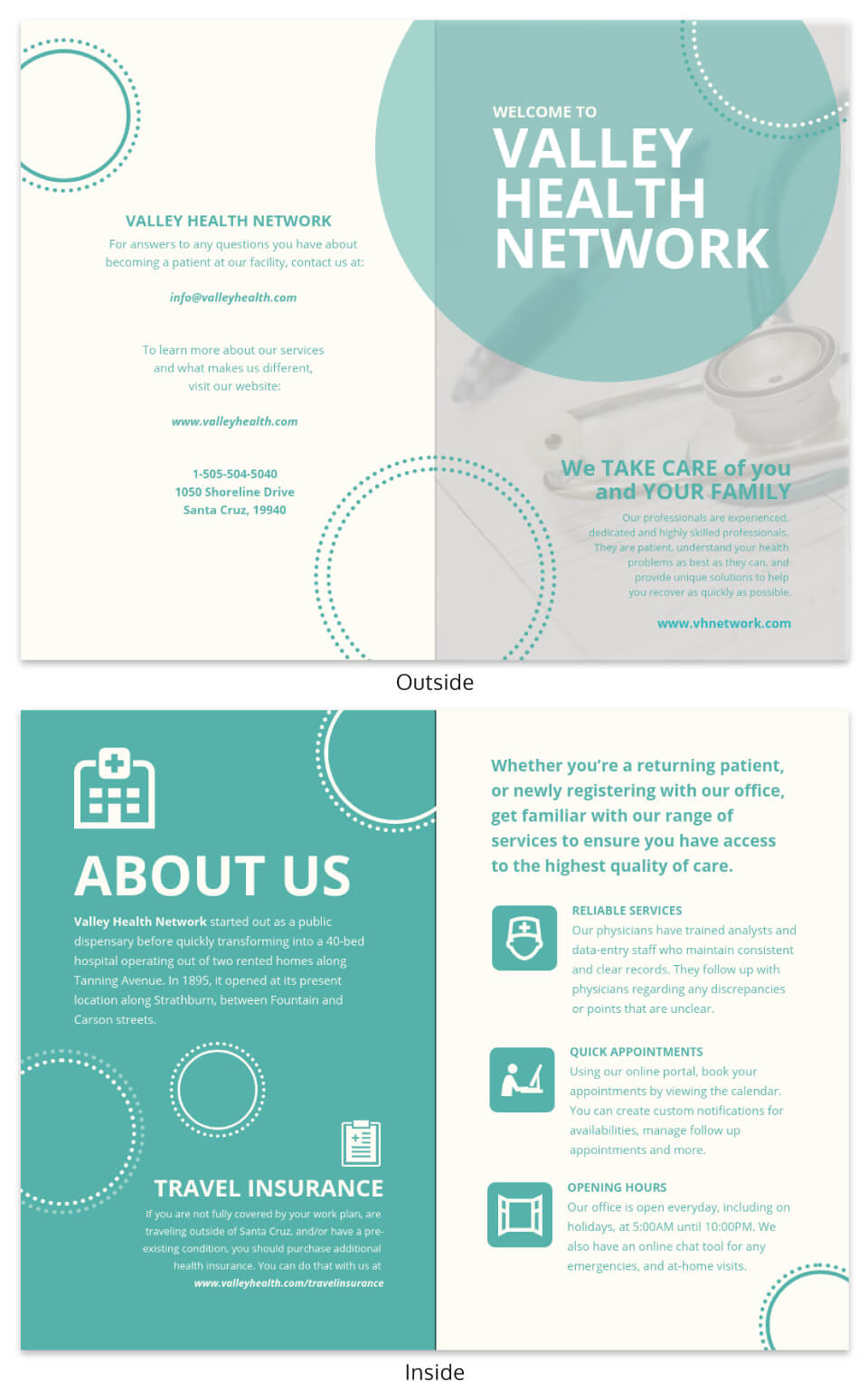 health-network-informational-pamphlet-template-in-open-office-brochure