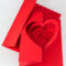 Helical Heart Pop Up Card Pertaining To Pop Out Heart Card Template