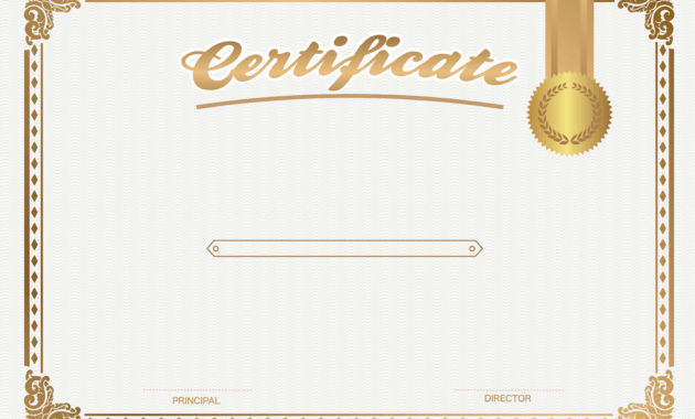 High Resolution Certificate Template - Calep.midnightpig ...