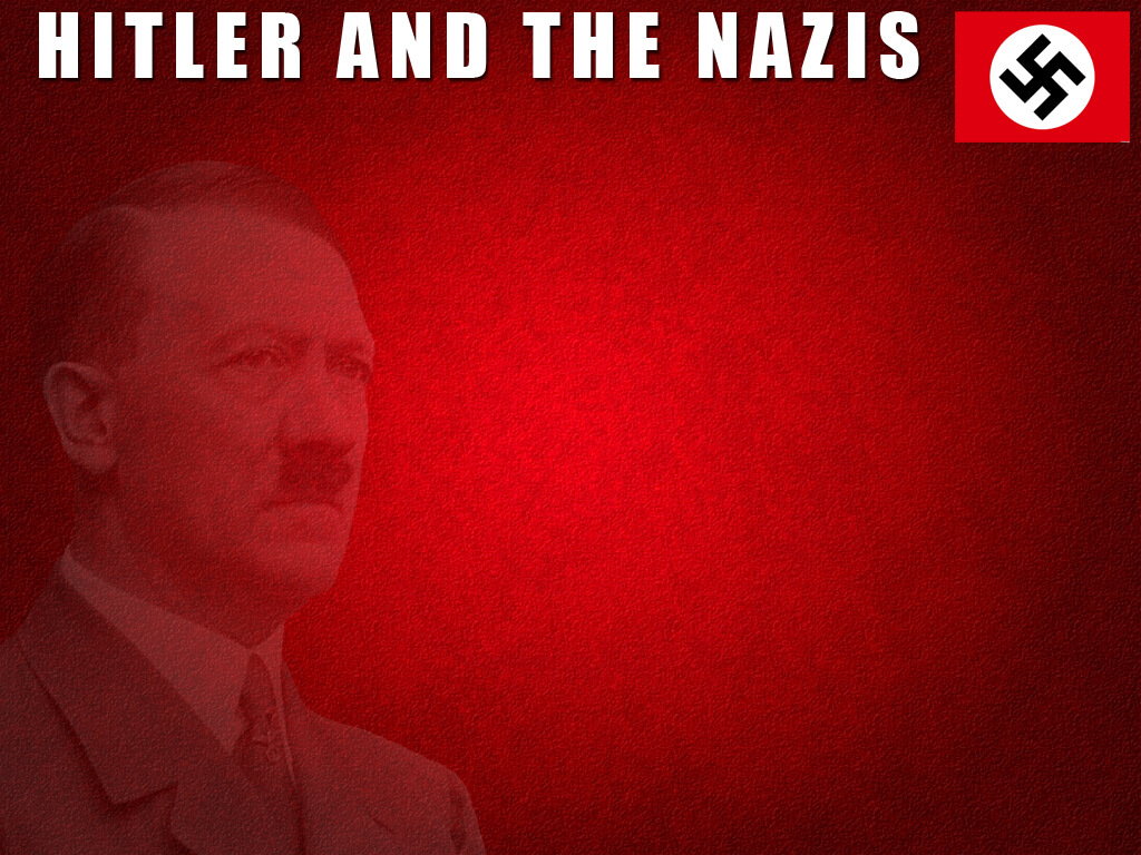 Hitler And The Nazis Powerpoint Template | Adobe Education In World War 2 Powerpoint Template