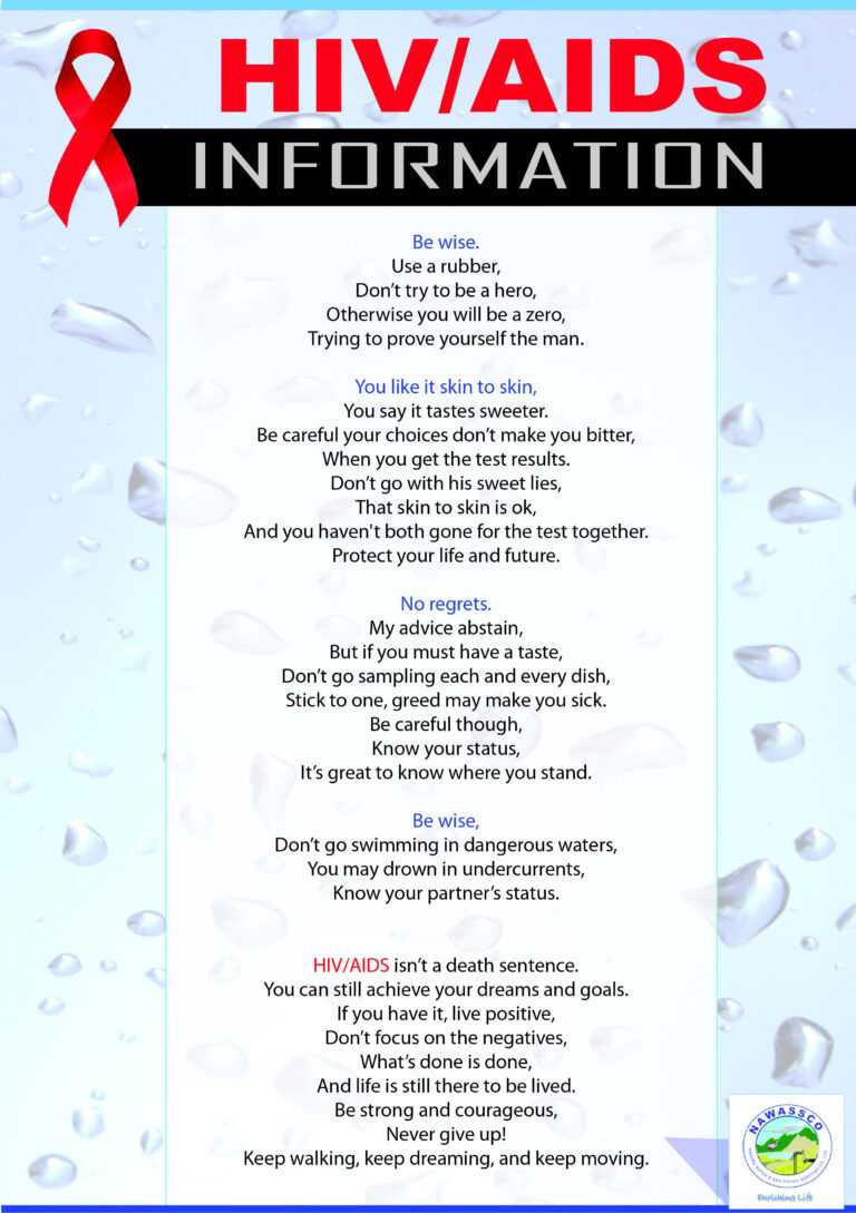 Hiv Aids Brochure Templates