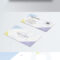 Horizontal Version Of The Size Front And Back Business Card For Business Card Size Template Photoshop