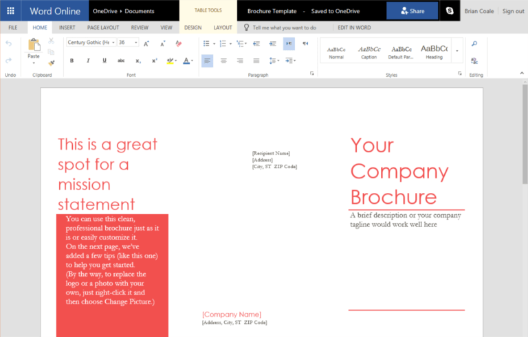 How Do You Make A Trifold Brochure In Word