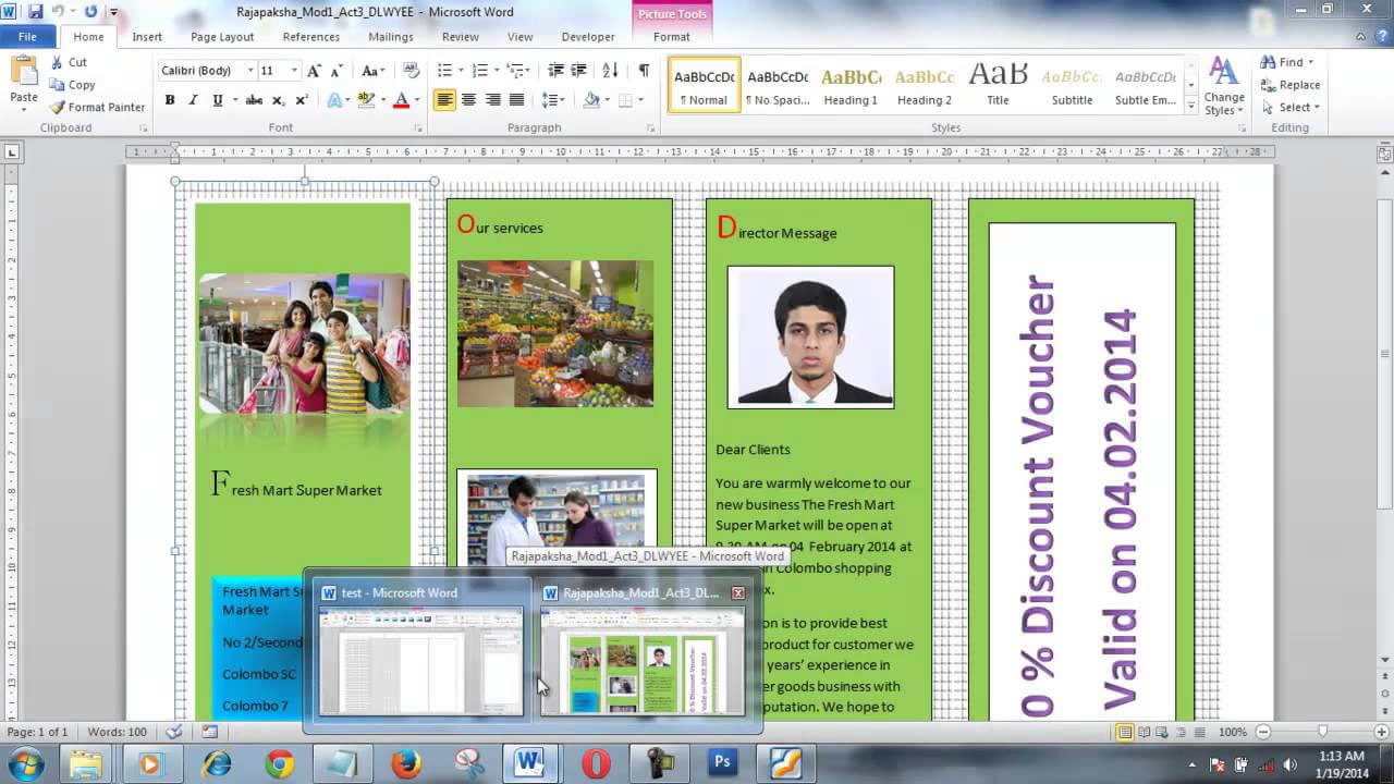 How To Create Brochure Using Microsoft Word Within Few Minutes For Brochure Template On Microsoft Word