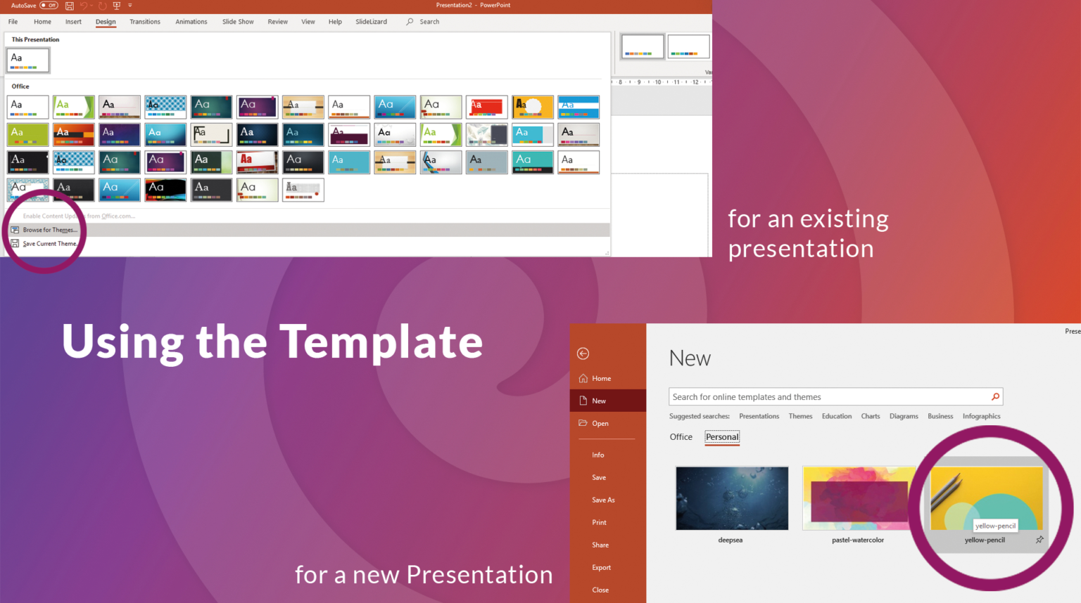 How To Create Your Own Powerpoint Template (2020) Slidelizard in How