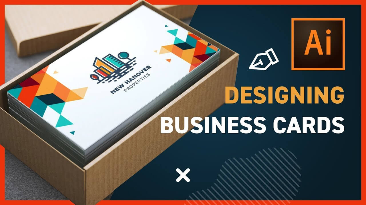 How To Design Business Cards With Illustrator Cc 2019 Regarding Adobe Illustrator Business Card Template