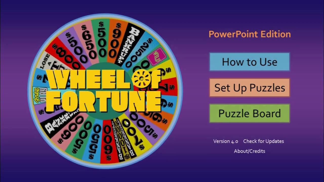 How To Make A Wheel Of Fortune Game On Powerpoint – Xtos For Wheel Of Fortune Powerpoint Template