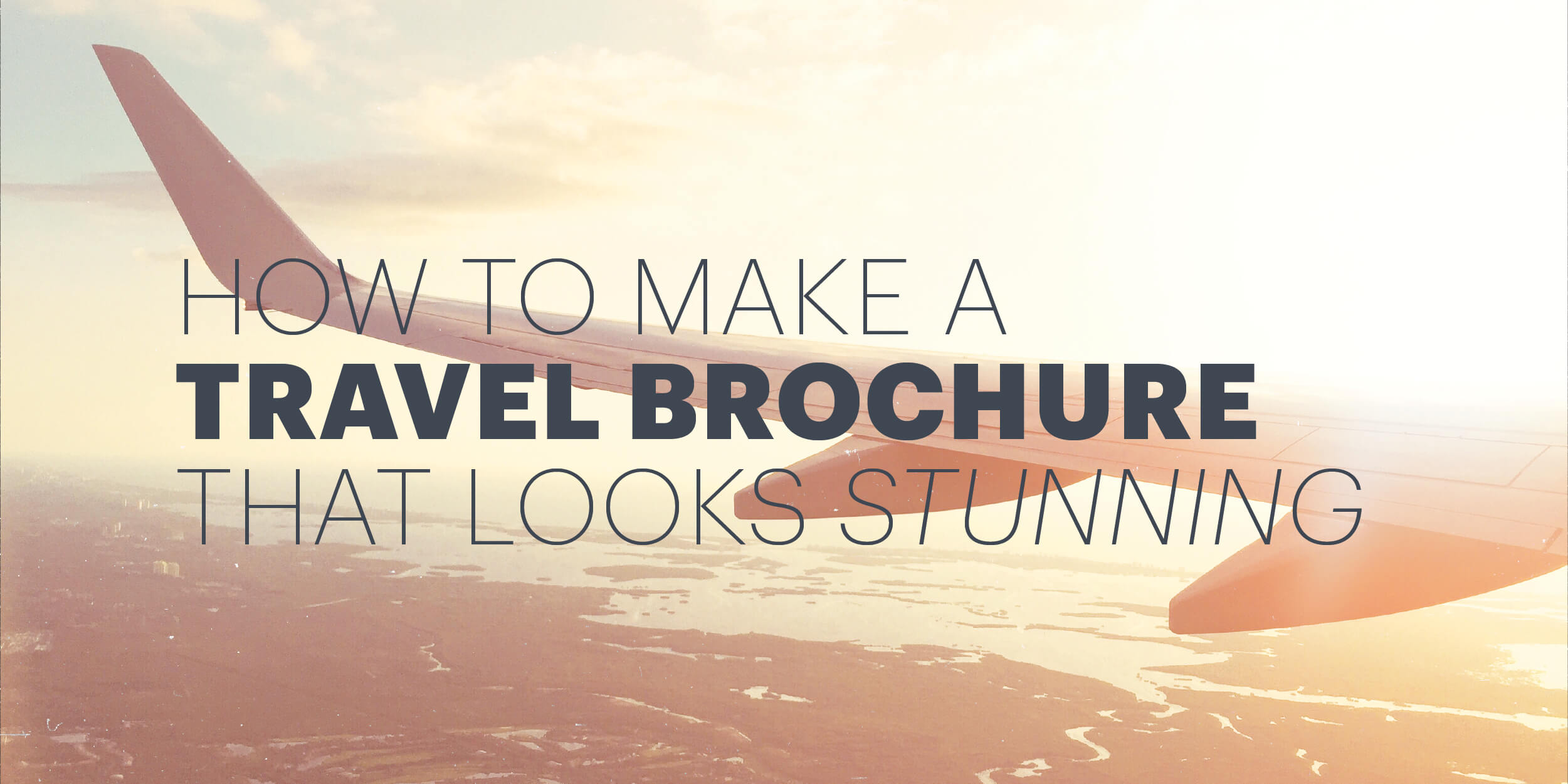 How To Make An Awesome Travel Brochure [With Free Templates] For Travel Guide Brochure Template