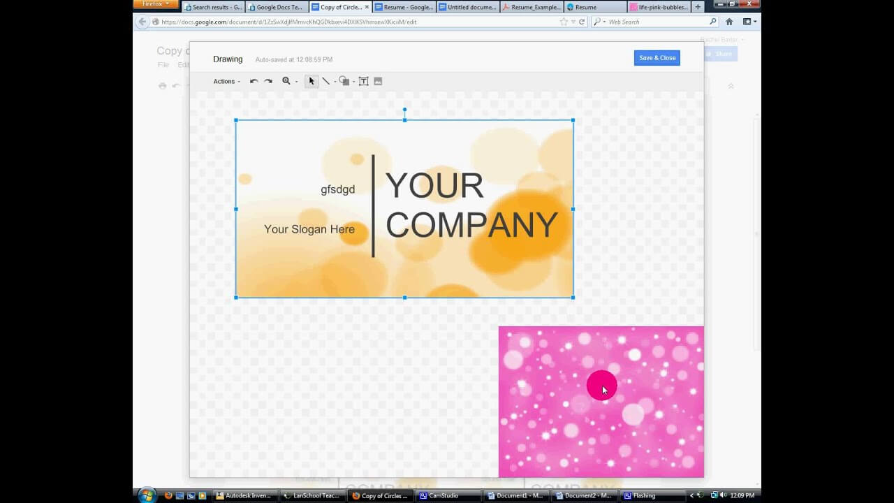 How To Make Buisness Card In Google Docs Or Ms Publisher Pertaining To 