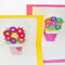 How To Make Pop Up Flower Cards With Free Printables Pertaining To Pop Up Card Templates Free Printable