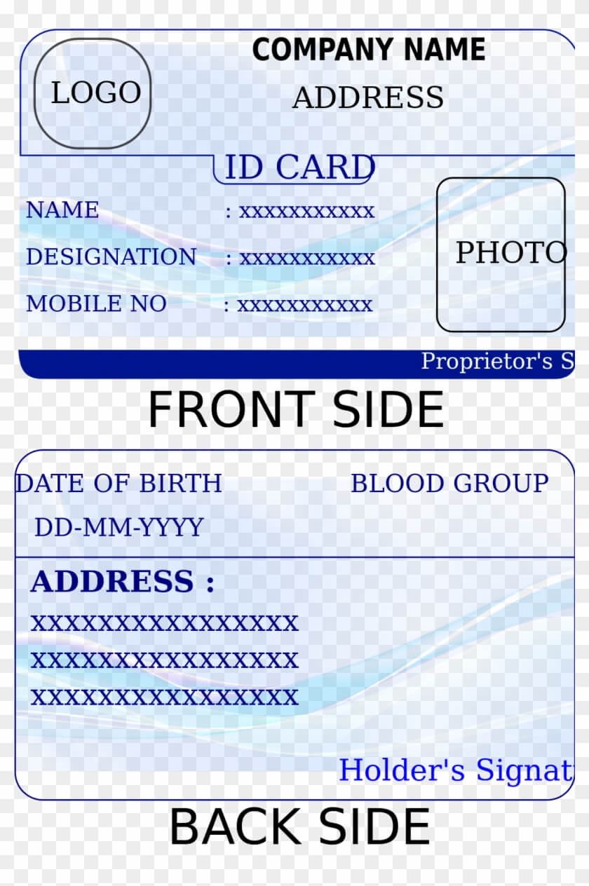Id Card Printable - Calep.midnightpig.co Pertaining To Medical Alert Wallet Card Template