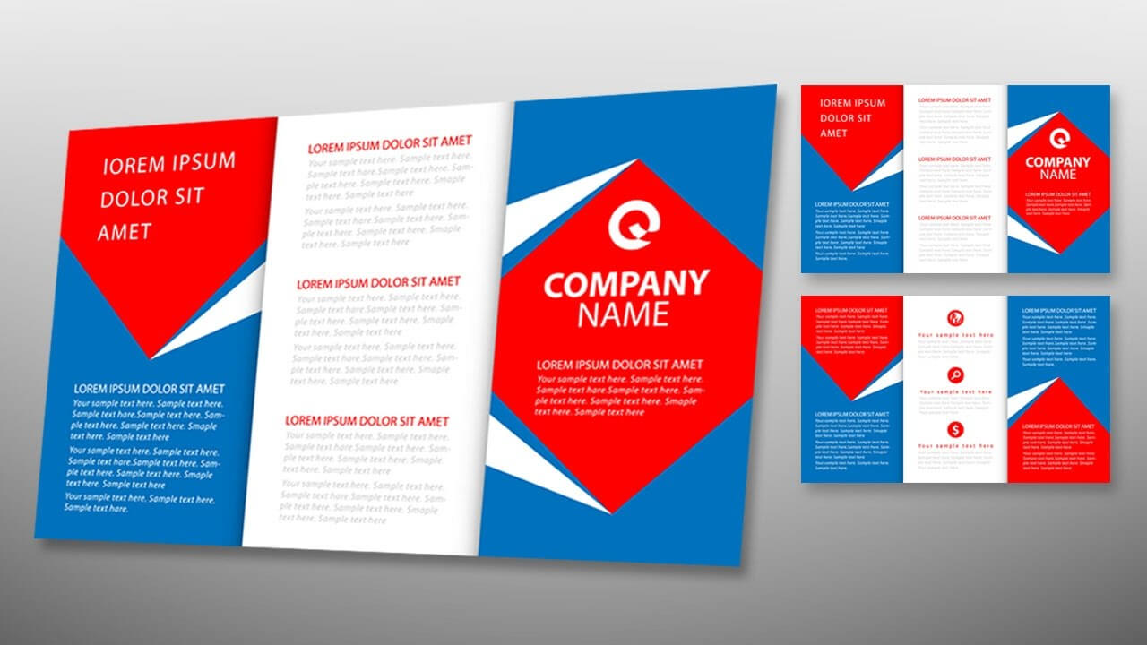 Illustrator Tutorial – Tri Fold Brochure Design Template Within Adobe Illustrator Tri Fold Brochure Template