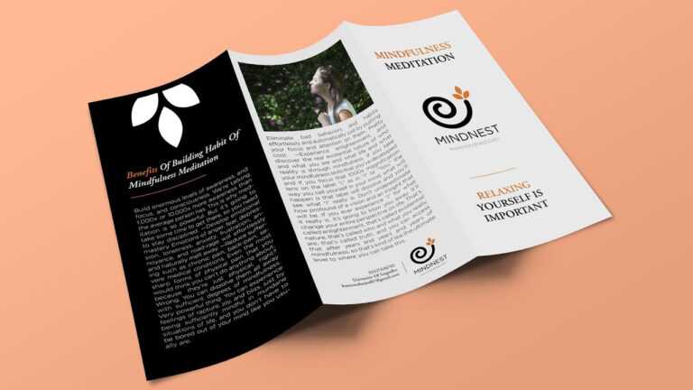 Indesign Tutorial Creating A Trifold Brochure In Indesign And Mockup 