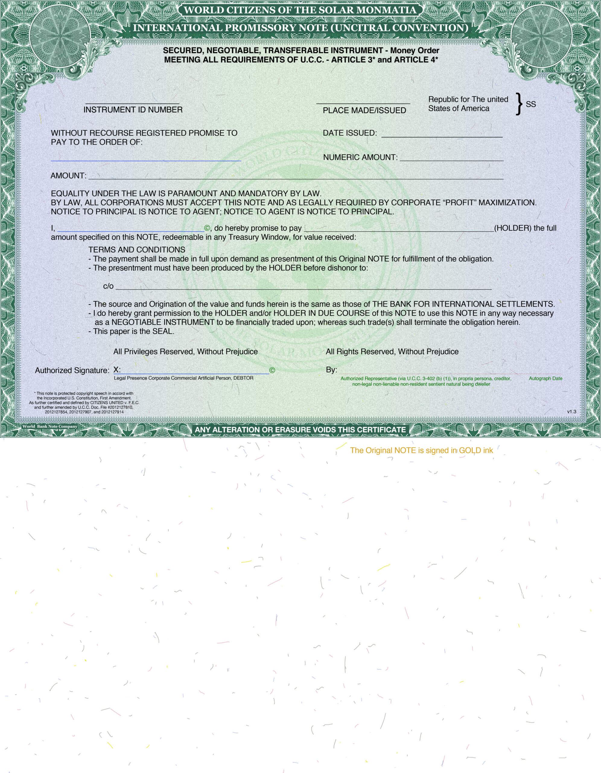 Issuing Our Own American National Private Bonds Negotiable With Regard To Corporate Bond Certificate Template