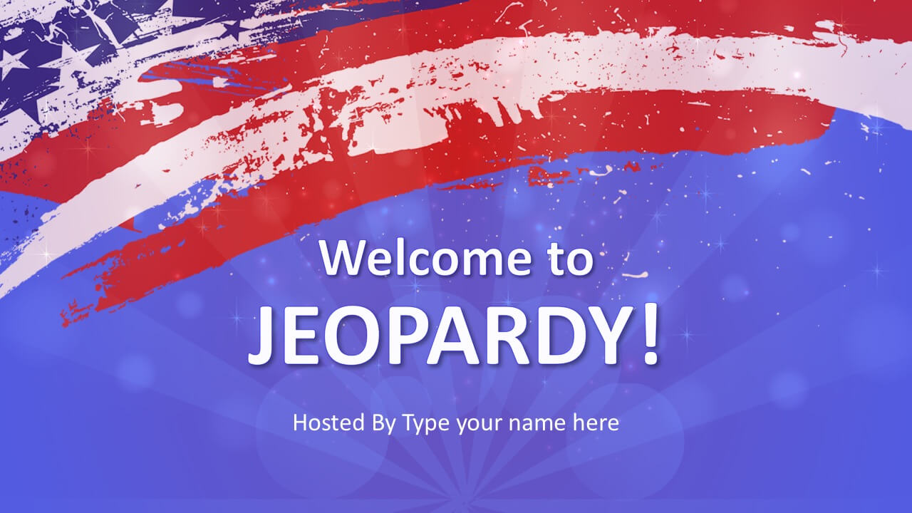 Jeopardy Game Powerpoint Templates With Quiz Show Template Powerpoint
