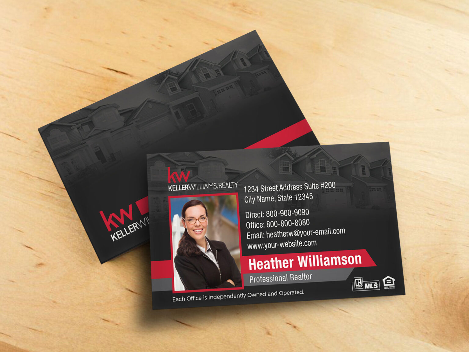 keller-williams-business-card-templates