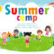 Kids Summer Camp Education Template For Advertising Brochure,.. Intended For Summer Camp Brochure Template Free Download