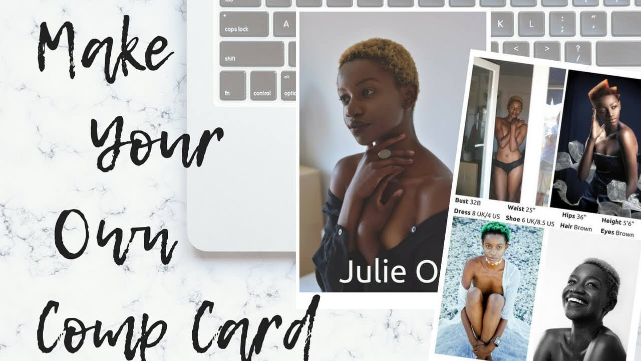 Make Your Own Model Comp Card ◊ Frameambition With Free Model Comp Card Template