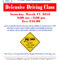 March 17 Defensive Driving Course At Brewster Library Throughout Safe Driving Certificate Template