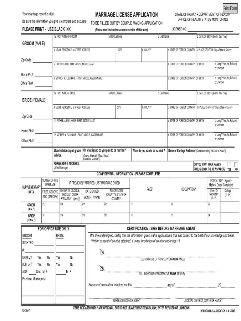 Marriage License Nc – Fill Out And Sign Printable Pdf Template | Signnow Pertaining To Blank Marriage Certificate Template