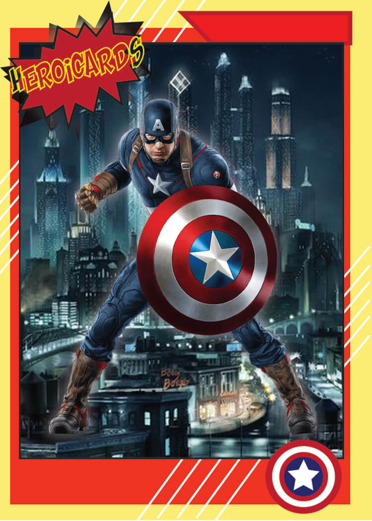 Marvel Trading Cards On Behance With Regard To Superhero Trading Card Template