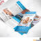Medical Care And Hospital Trifold Brochure Template Free Psd For 3 Fold Brochure Template Free Download