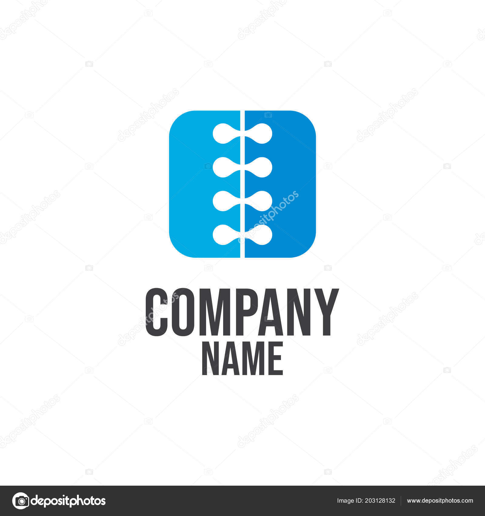 Medical Logo Vector Design Template Logo Chiropractor Pertaining To Chiropractic Travel Card Template