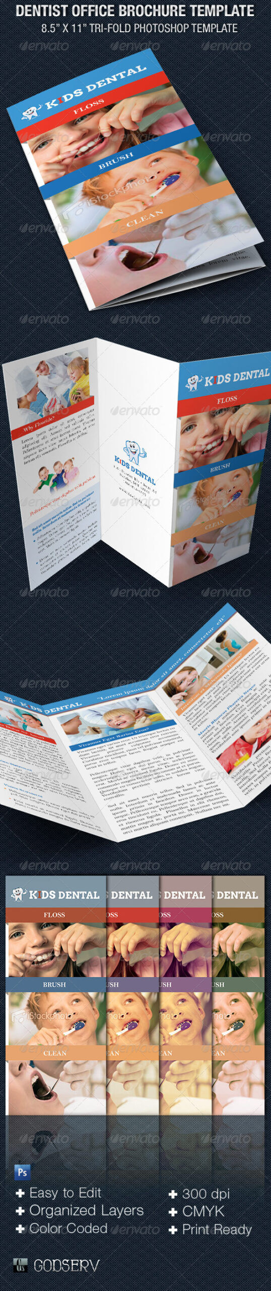 Medical Theme Stationery And Design Templates From Graphicriver Inside Medical Office Brochure Templates
