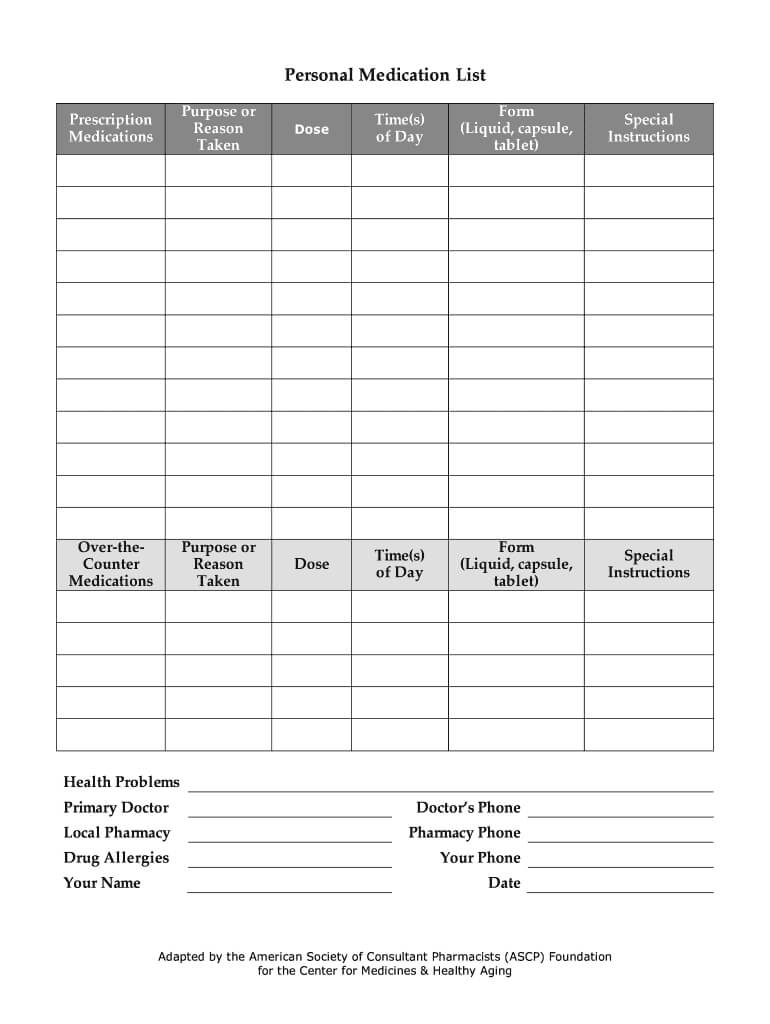 Medication Lists Templates – Dalep.midnightpig.co Throughout Med Cards Template