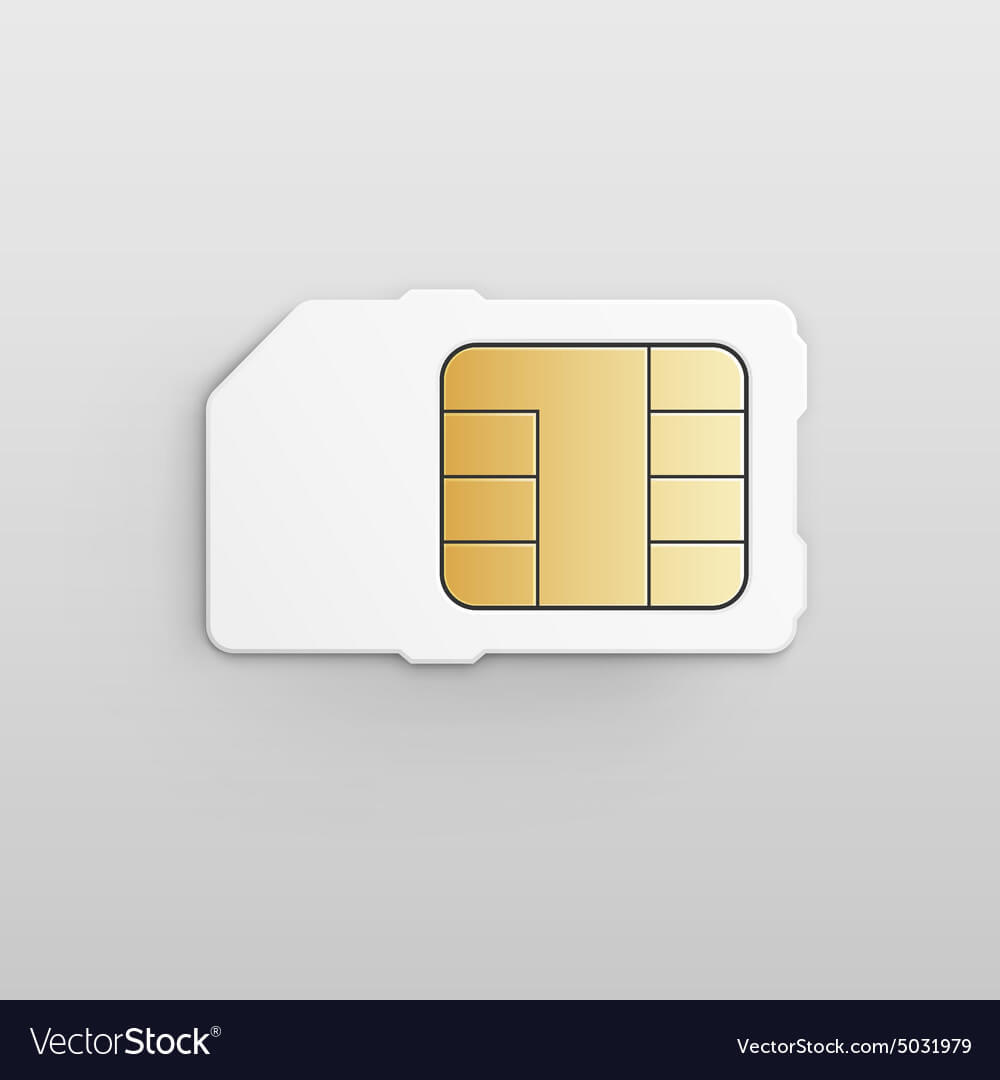 Mobile Cellular Phone Sim Card Chip Intended For Sim Card Template Pdf