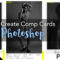 Model Comp Card With Adobe Photoshop + Free Template Pertaining To Free Comp Card Template