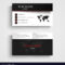 Modern Black White Business Card Template For Black And White Business Cards Templates Free
