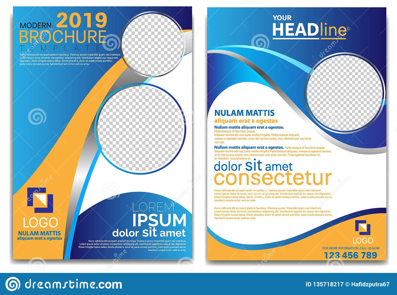 Modern Brochure Template 2019 And Professional Brochure Throughout School Brochure Design Templates