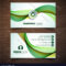 Modern Business Card Design Template With With Modern Business Card Design Templates
