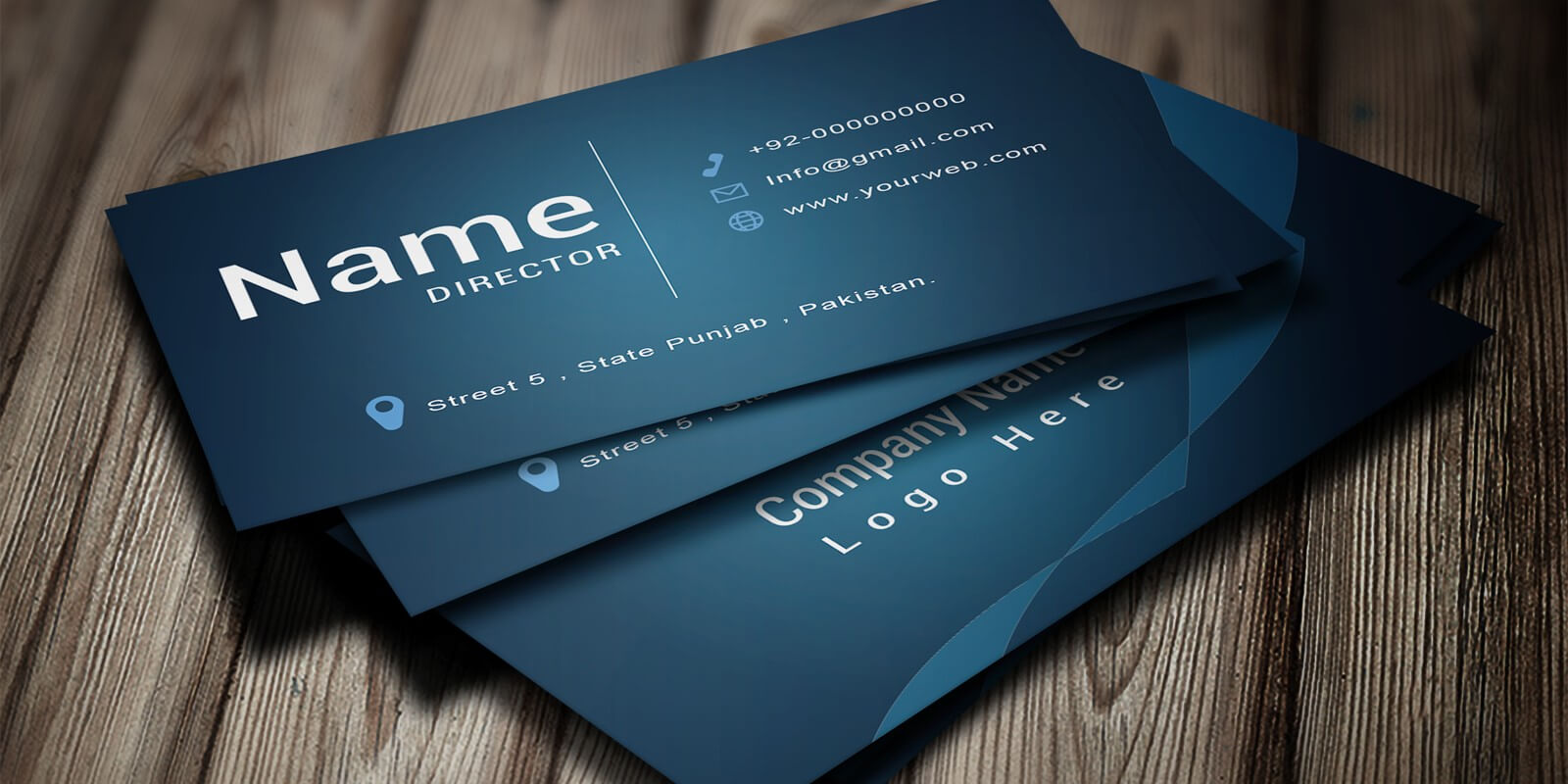 Modern Business Card Template Intended For Buisness Card Template