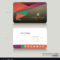 Modern Business Cards Design Template within Designer Visiting Cards Templates