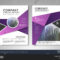Modern Purple Vector & Photo (Free Trial) | Bigstock Within Online Brochure Template Free