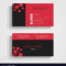 Modern Sample Business Card Template With Regard To Advertising Card Template
