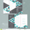 Modern Tri Fold Brochure Template Design Stock Vector For 3 Fold Brochure Template Free Download