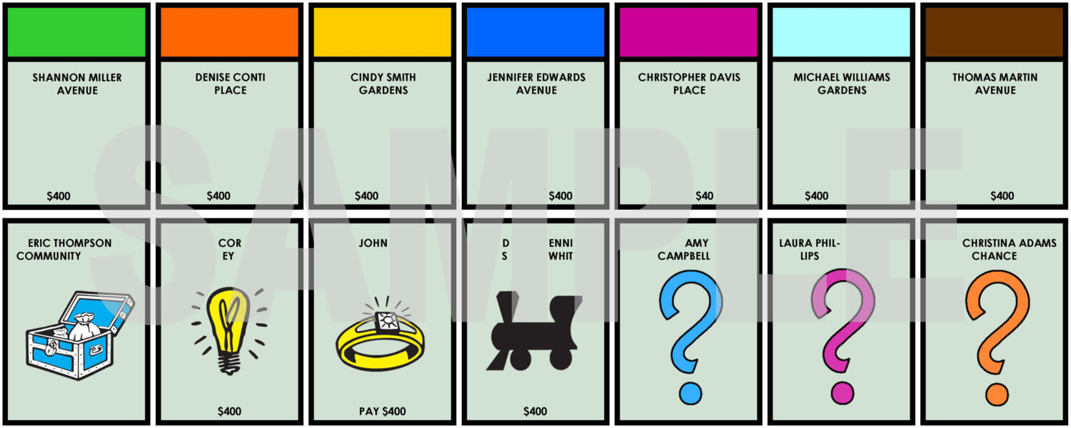 monopoly board template editable
