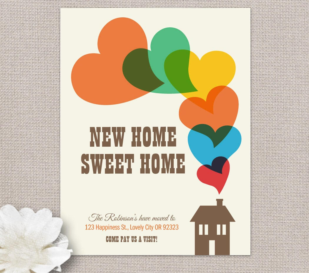 Moving Home Cards Template ] – Moving Home Inventory With Regard To Moving Home Cards Template