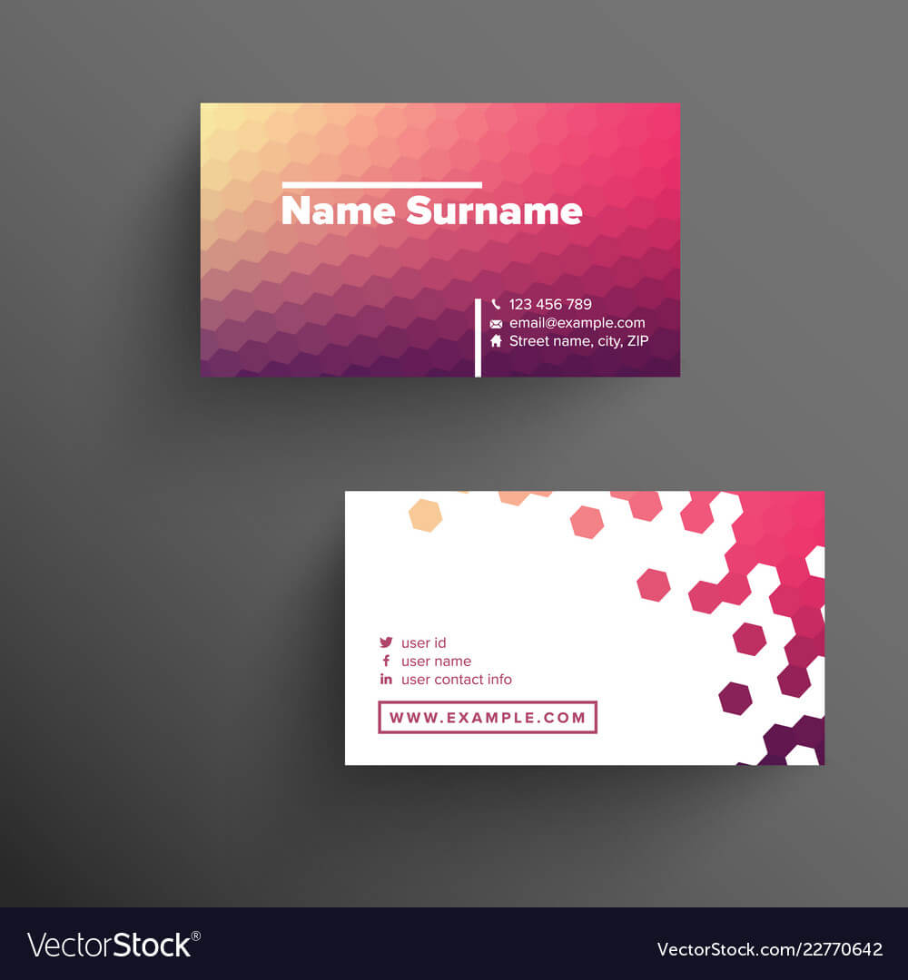 Name Card Templates – Calep.midnightpig.co With Template For Calling Card
