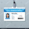 Nurse Id Card Medical Identity Badge Stock Vector (Royalty With Hospital Id Card Template