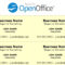 Open Office Business Card Templates - Dalep.midnightpig.co pertaining to Open Office Index Card Template