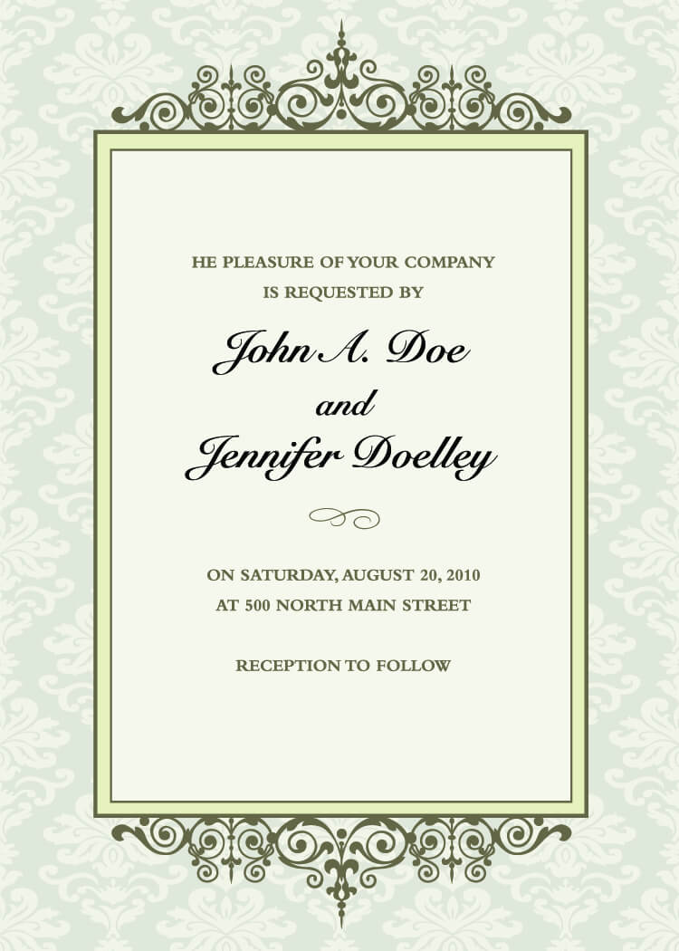Ornate Certificate Template (1544) Free Eps Download / 4 Vector For Free Ordination Certificate Template