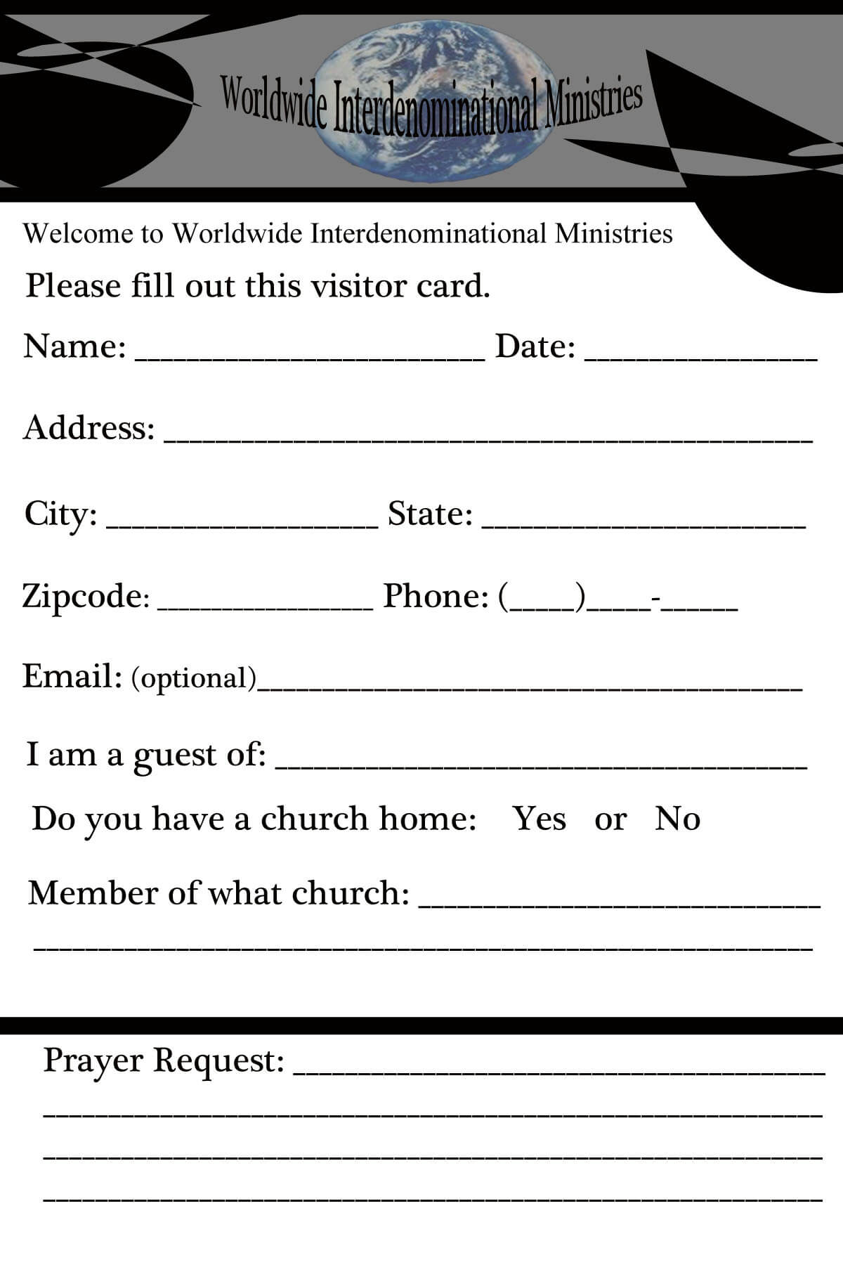 Church Visitor Cards 5 Tips to Follow Up With Church Visitors