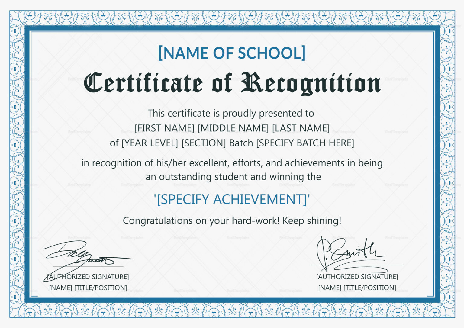 outstanding-student-recognition-certificate-template-with-regard-to