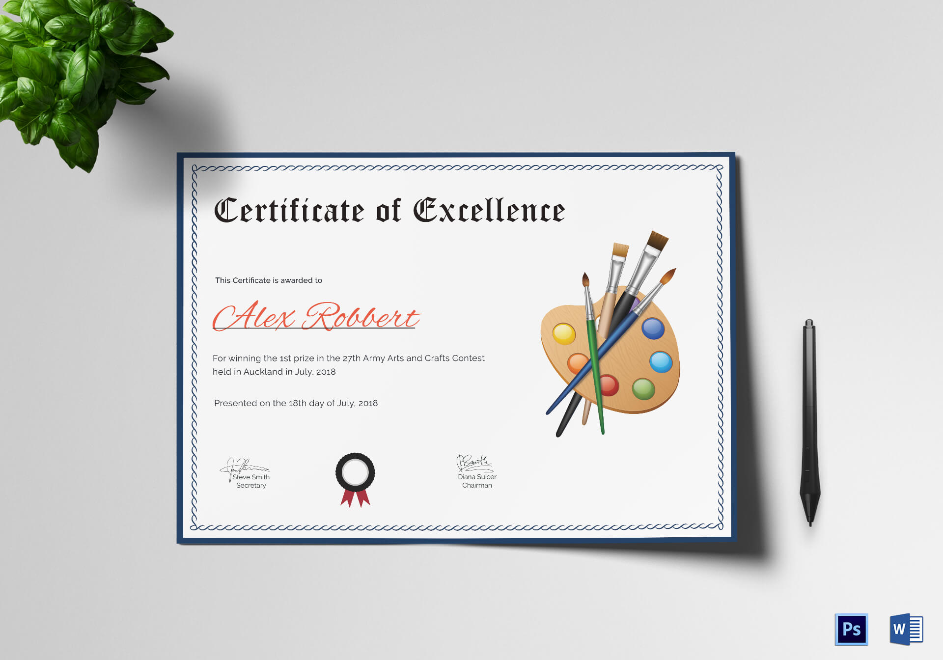 Painting Award Certificate Template Regarding Player Of The Day Certificate Template